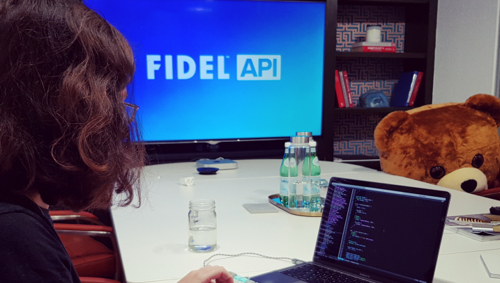 🐞 A couple of coders bug-hunting at Fidel API HQ